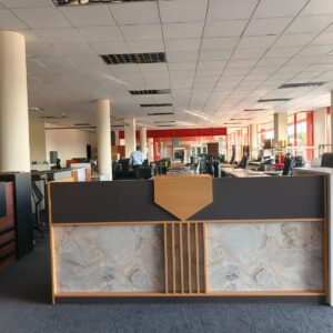 2.4m Secretary Reception Desk