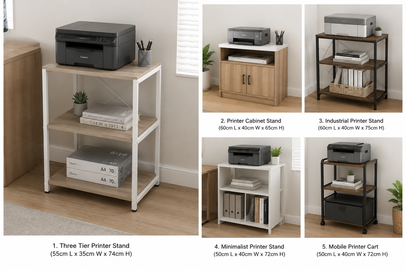 Printer Desk - Image 3