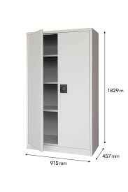 2 Door Full Metallic Cabinet - Image 3